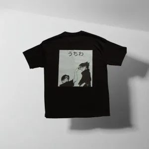 Uchiha Brothers-Drop Shoulder Graphic