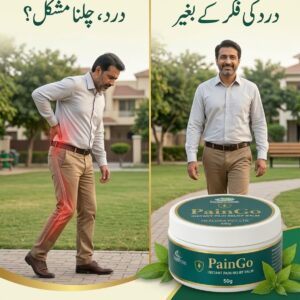 PainGo Instant Pain Relief Balm 50g – Fast Relief for Knee, Back, Joint & Muscle Pain